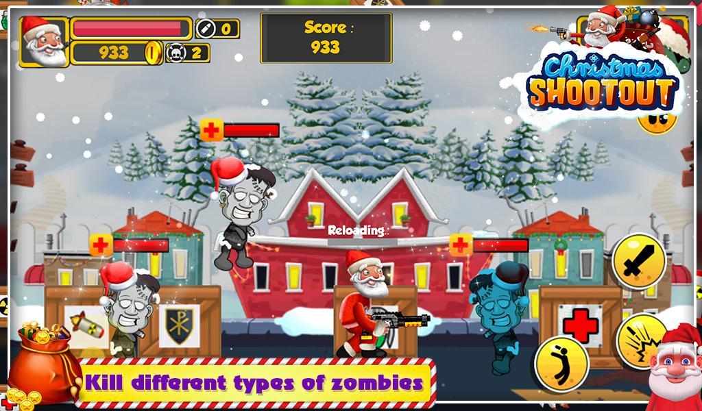 3D Christmas Shootout