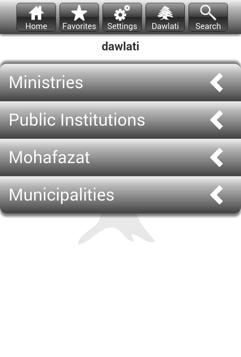 DAWLATI for Lebanese E-Gov.