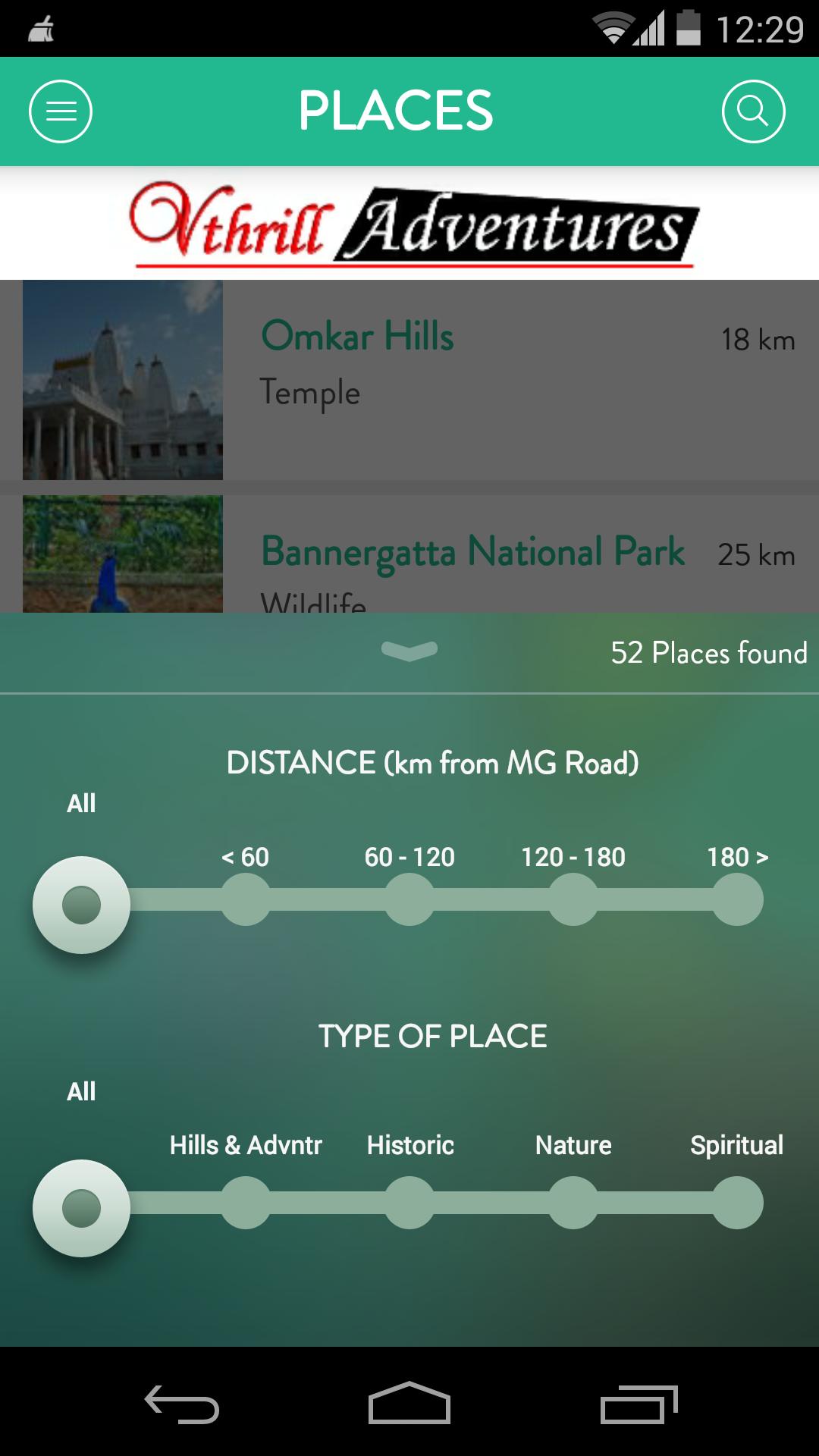 One Day Outing - Bangalore