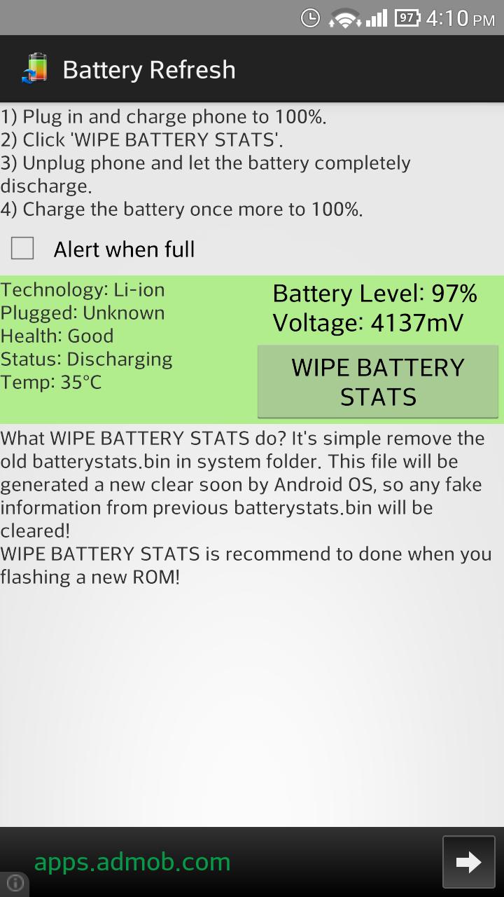 Battery Refresh