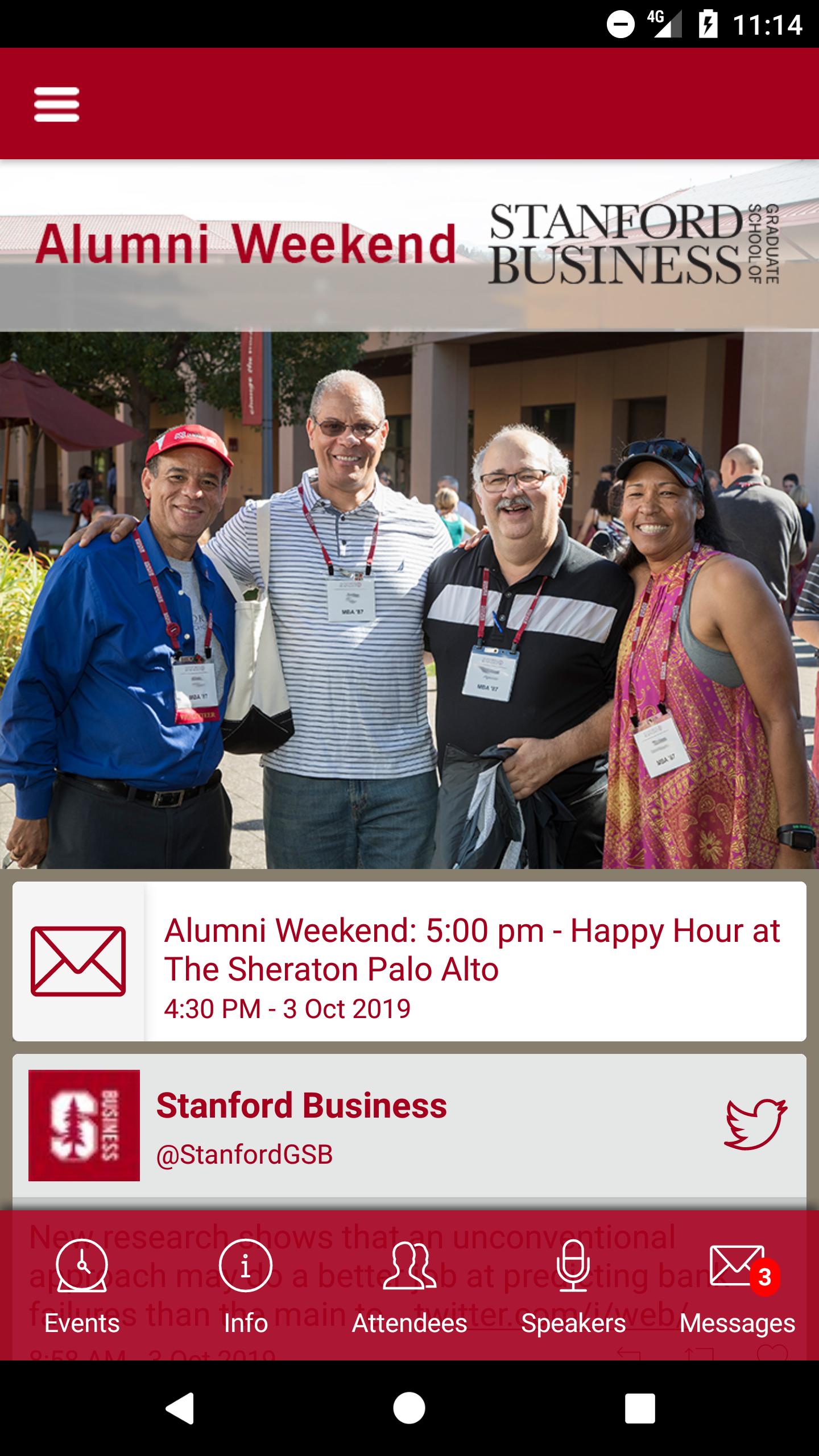 Stanford GSB Reunions