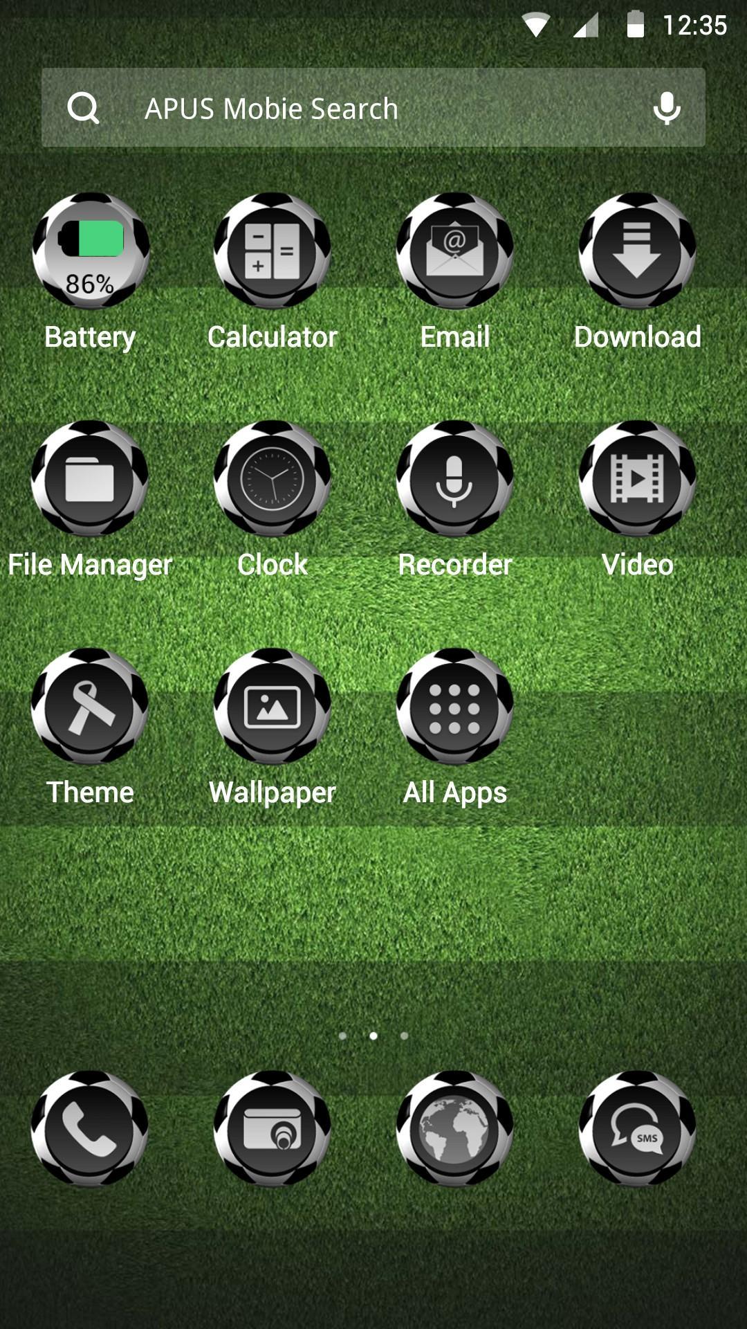 Football Tornado APUS theme