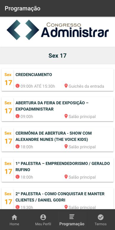 Congresso Administrar