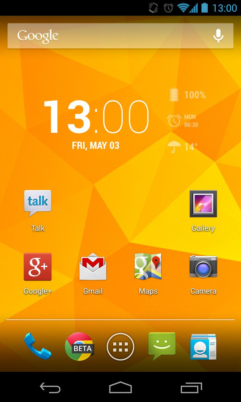 Dashclock Battery Widget
