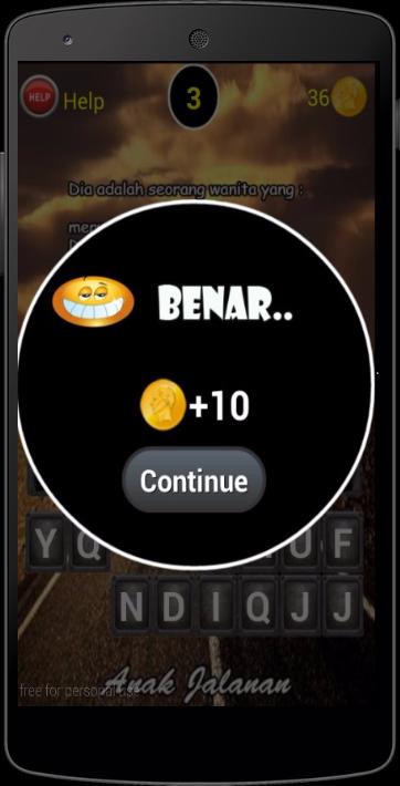 Kuis Anak Jalanan New Game