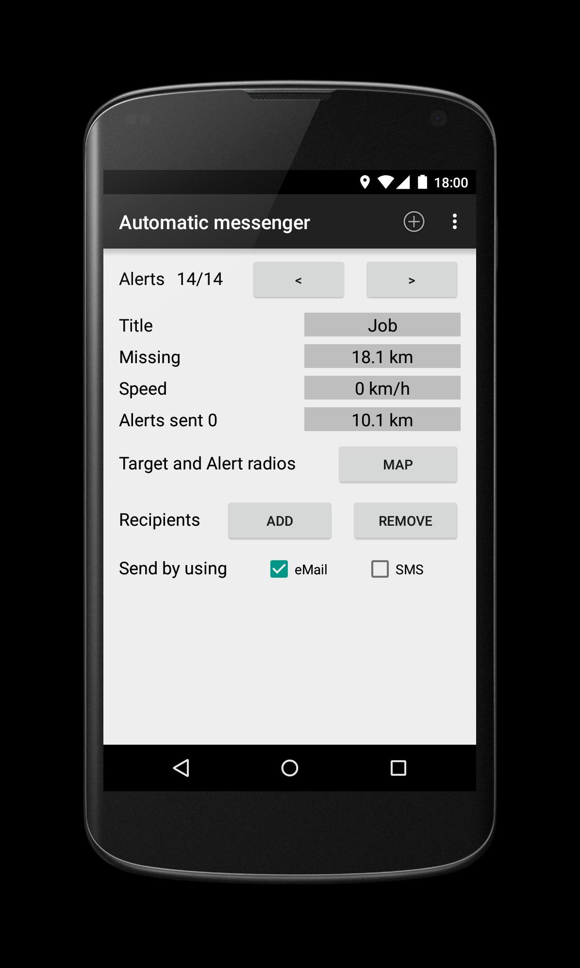 Automatic messenger