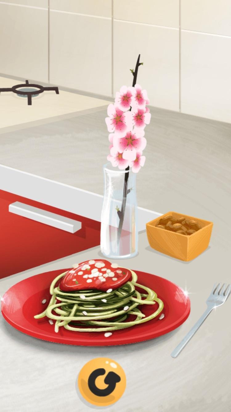 Vegan Spaghetti Cooking Game