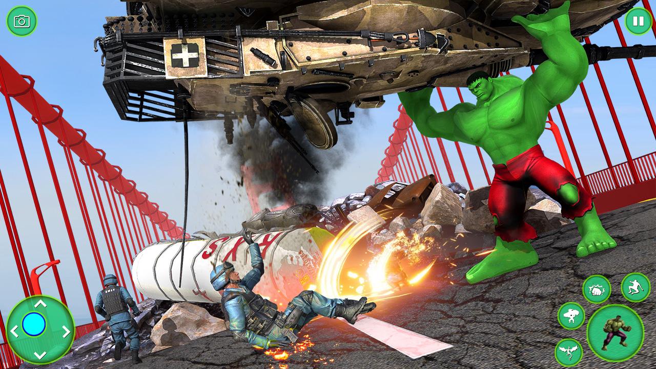 Incredible Monster Green Heros