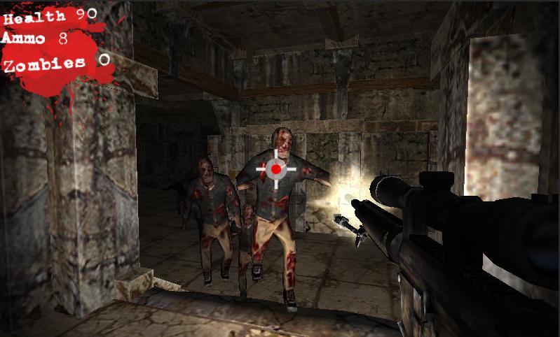 Survivor: dozens of zombies