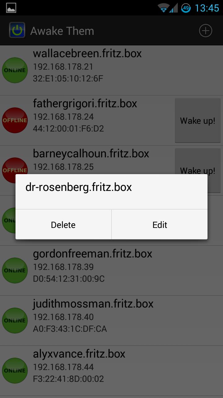 Awake Them - Wake on LAN