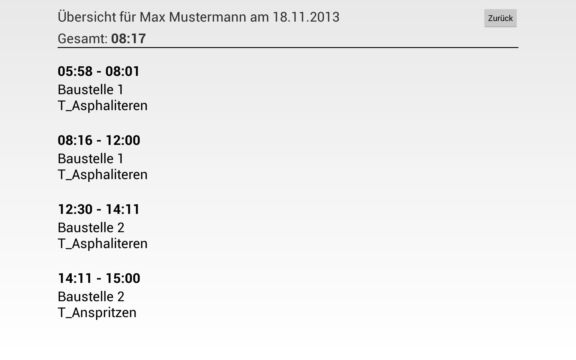 123erfasst.de - Terminal
