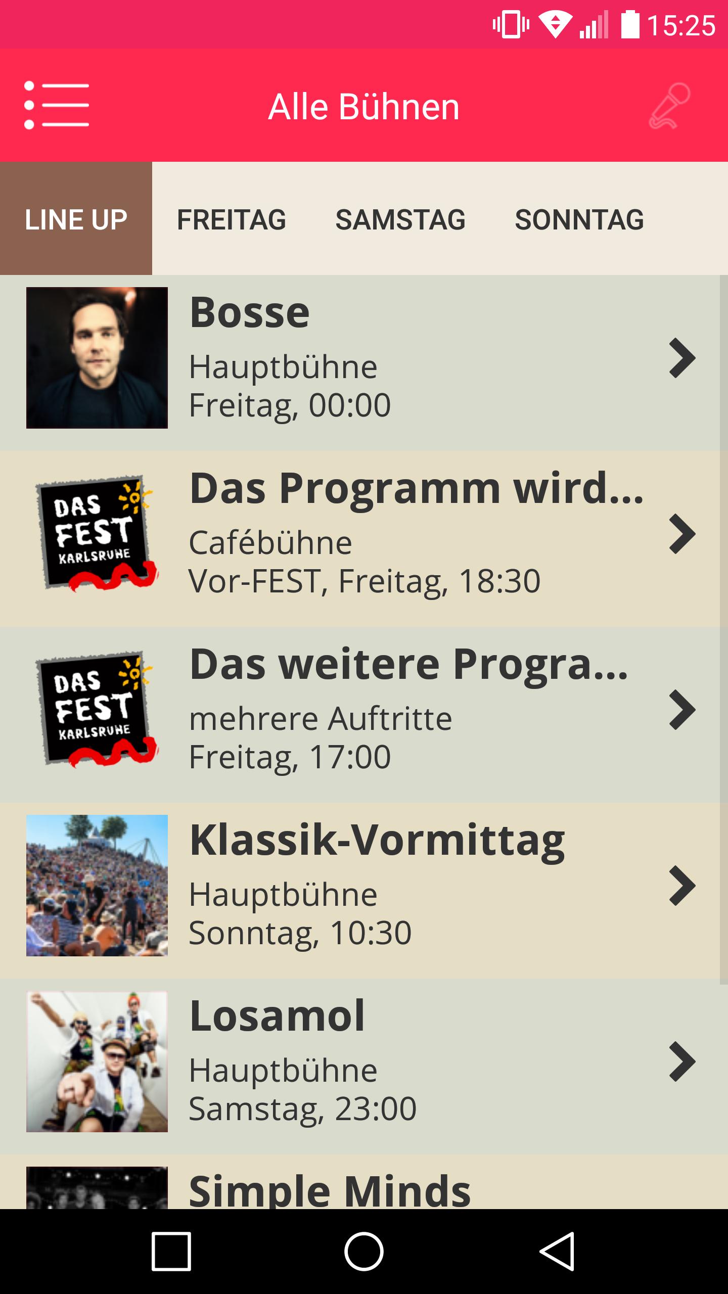 Die offizielle DAS FEST App