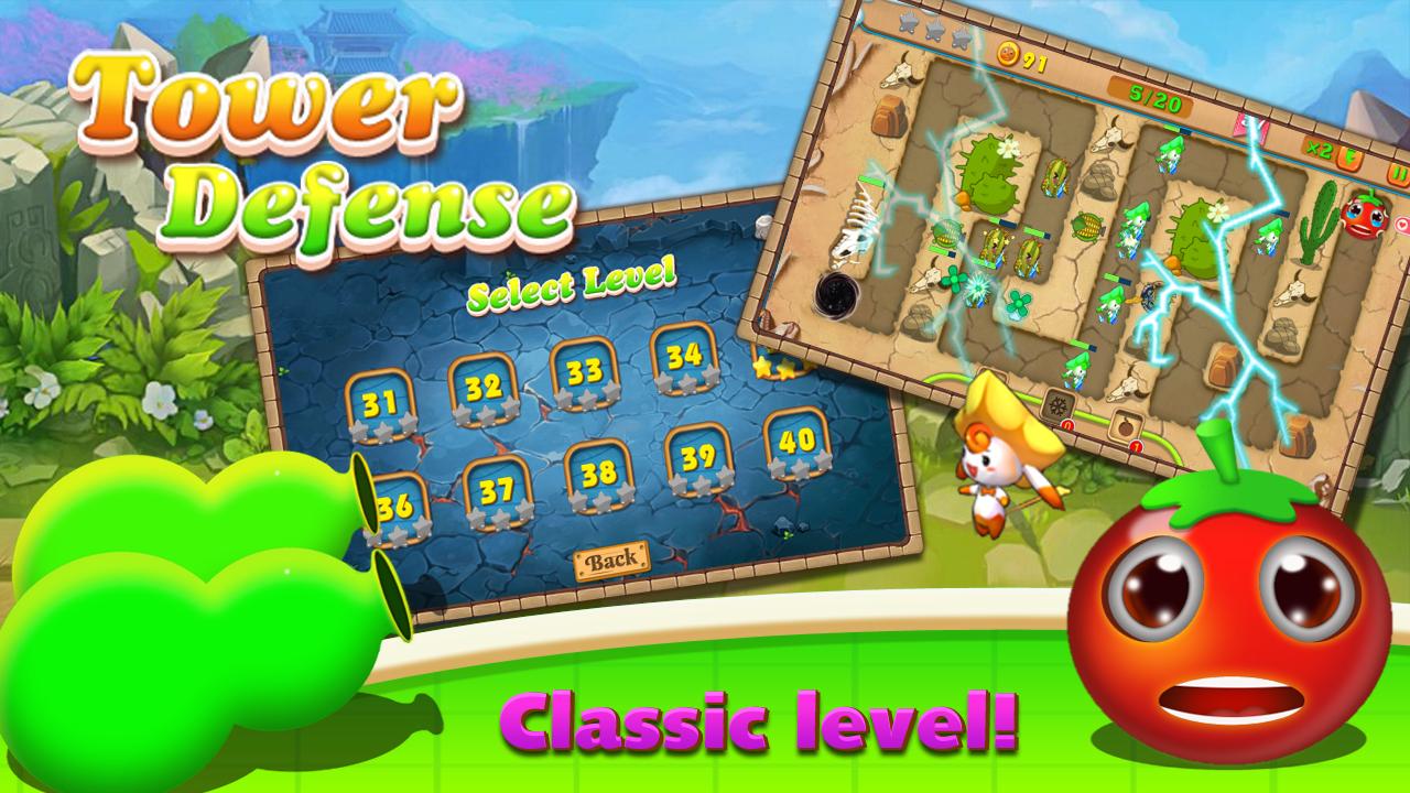 Tower Defense : Fruit War