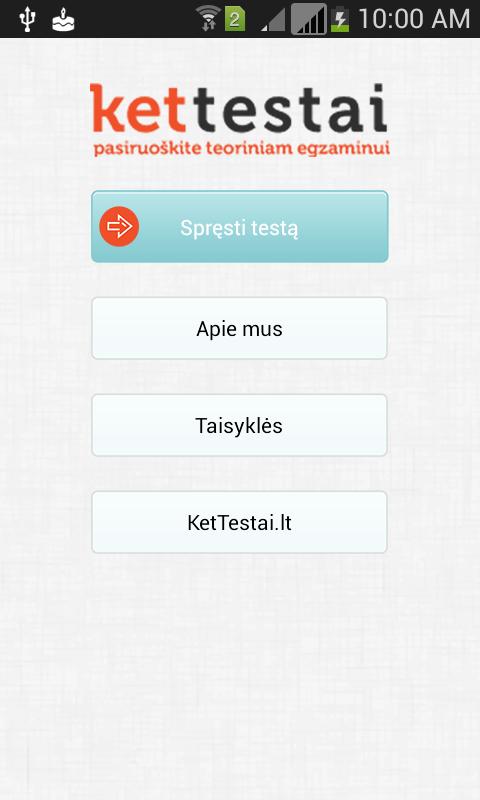 KETtestai.lt - KET bilietai