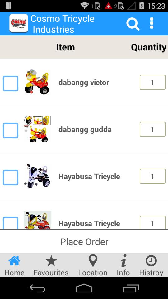 Cosmo Tricycle Industries