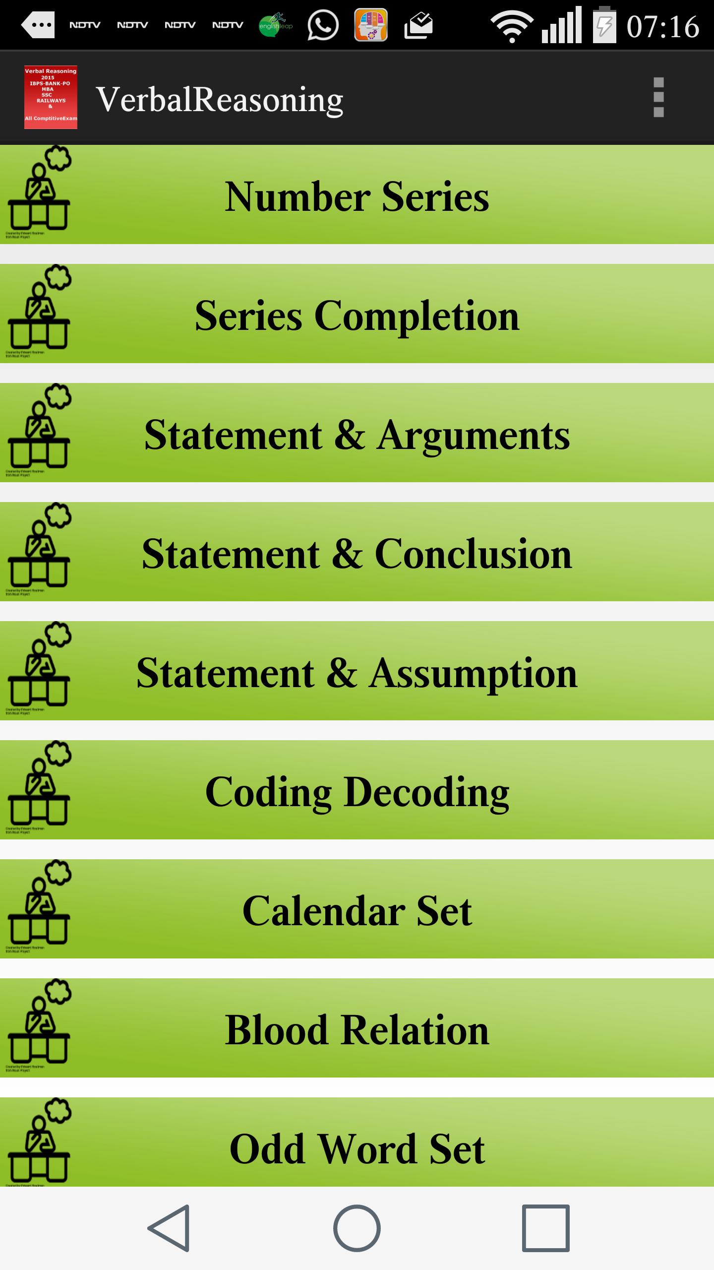 Verbal Reasoning Bank PO
