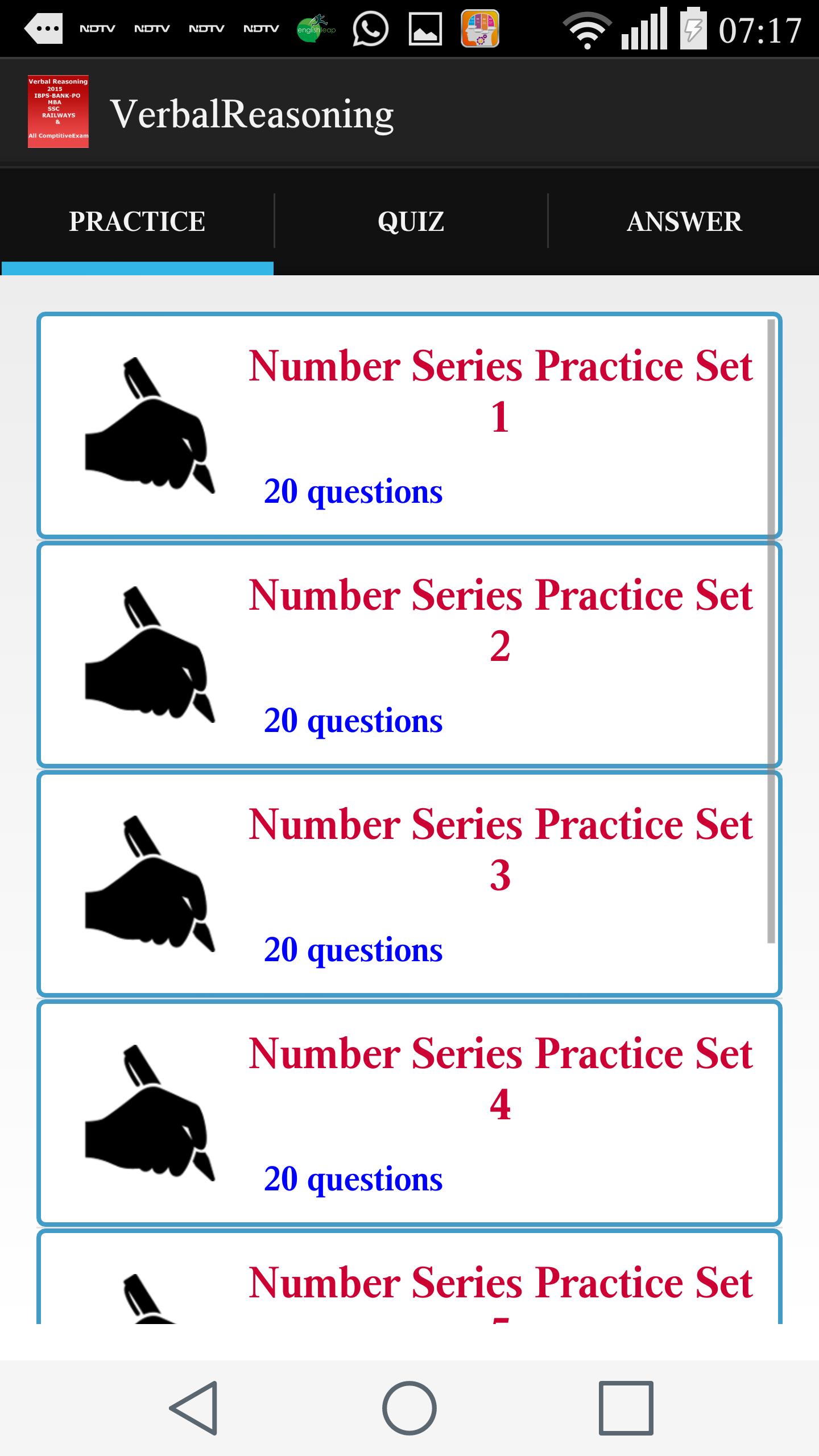 Verbal Reasoning Bank PO