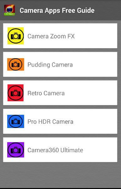 camera apps free guide