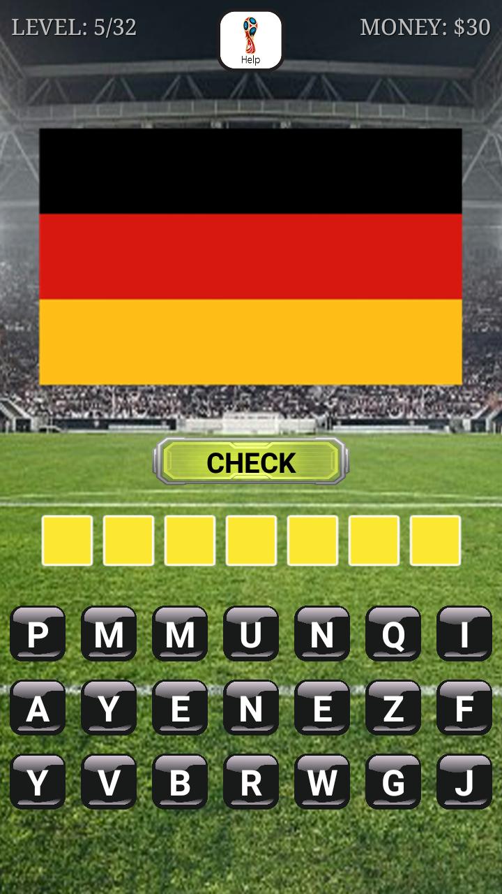 2018 World Cup Teams Quiz