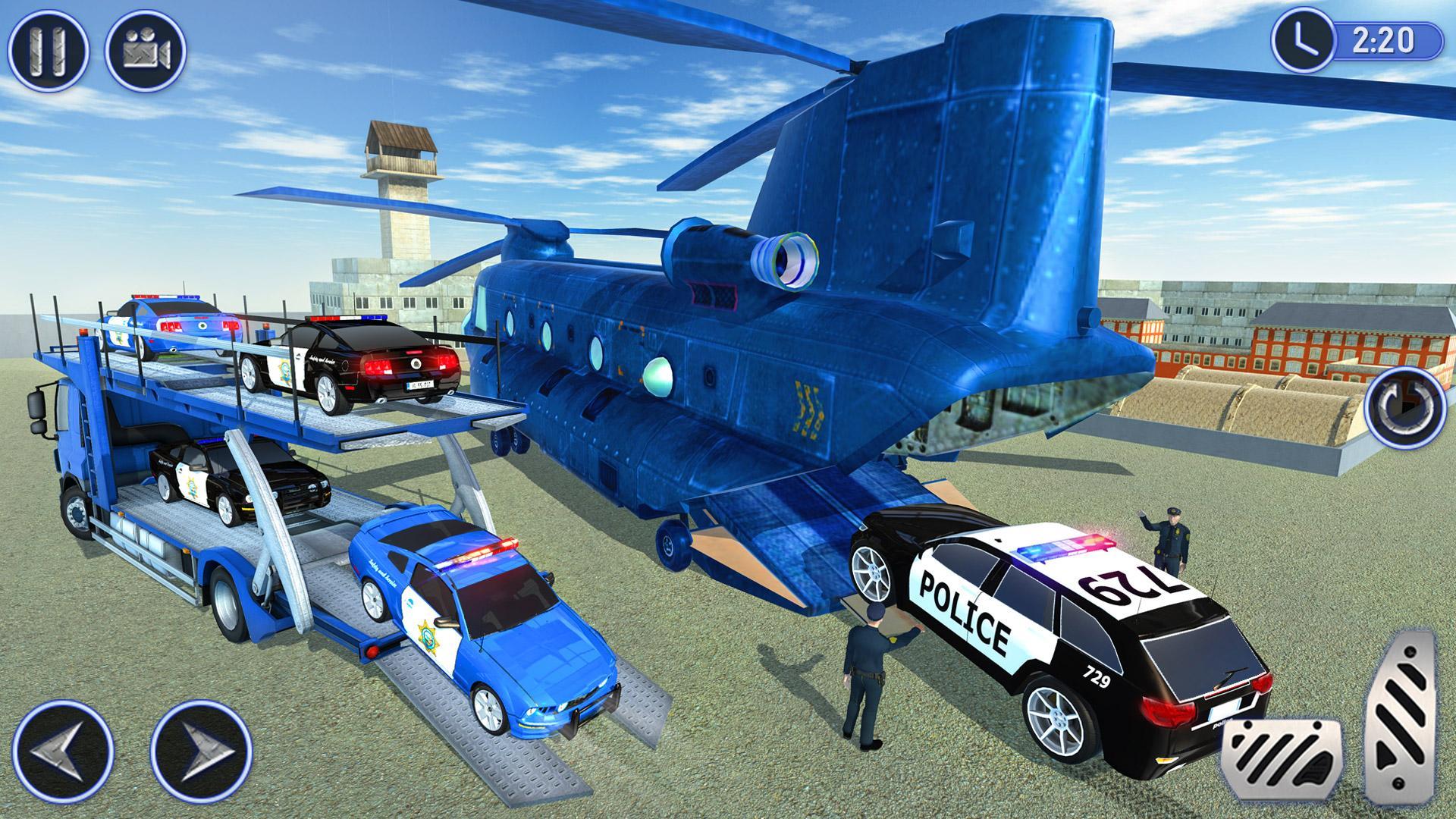 US Police Cruise Ship Transport Driving Simulator