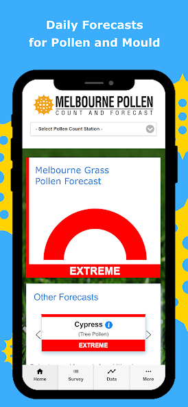 Melbourne Pollen Count