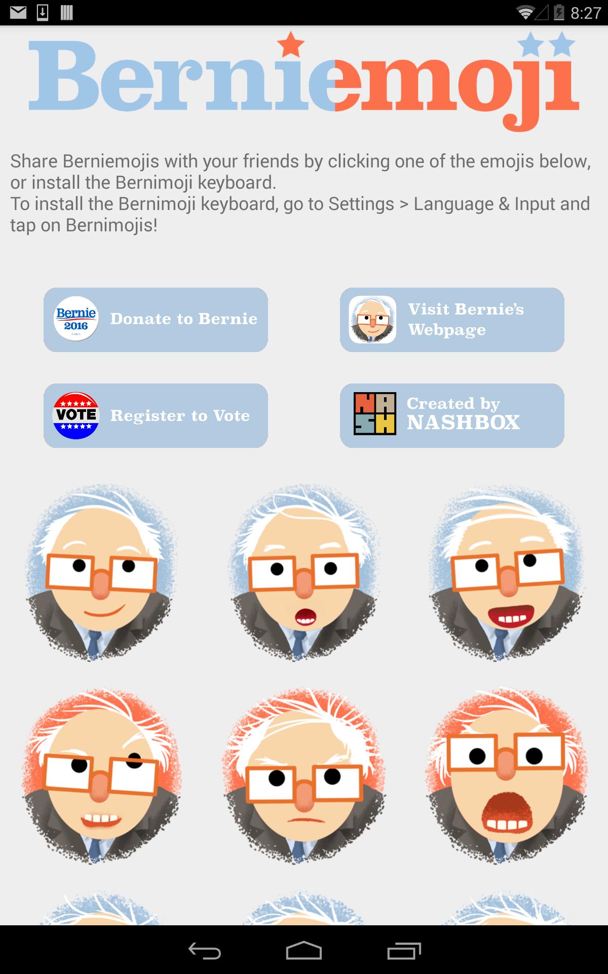 Berniemoji