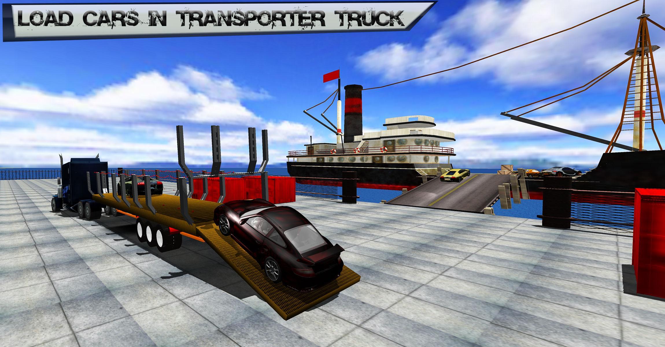 Cargo Ship Car Transporter 3D