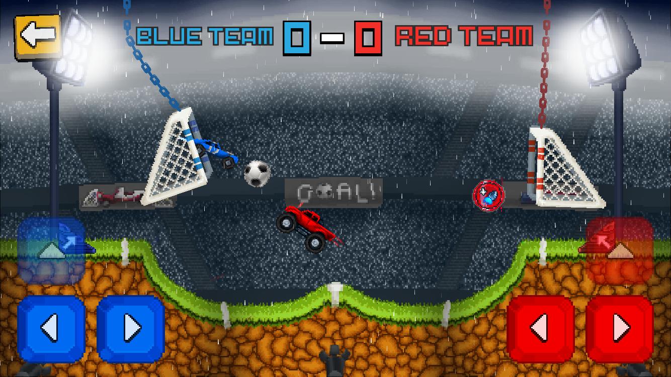 Pixel Cars 2 Soccer