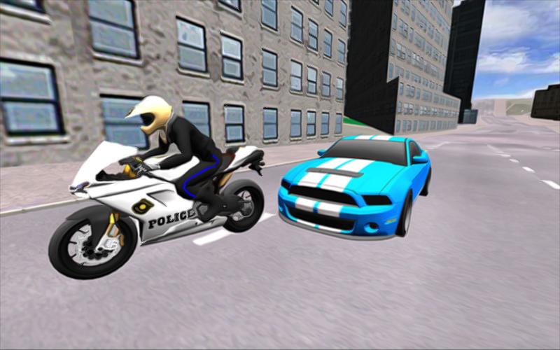Police Bike Crime Simulator 3D