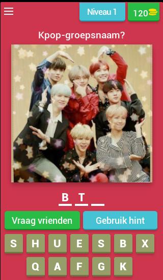 Quiz de kpop Dutch