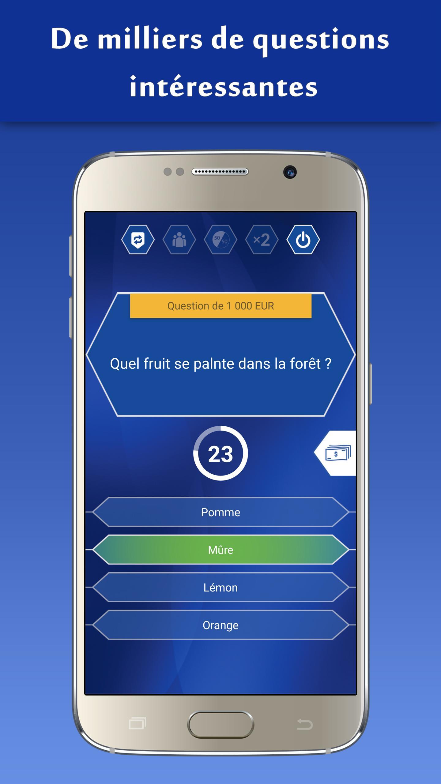 Nouveau Millionnaire 2018