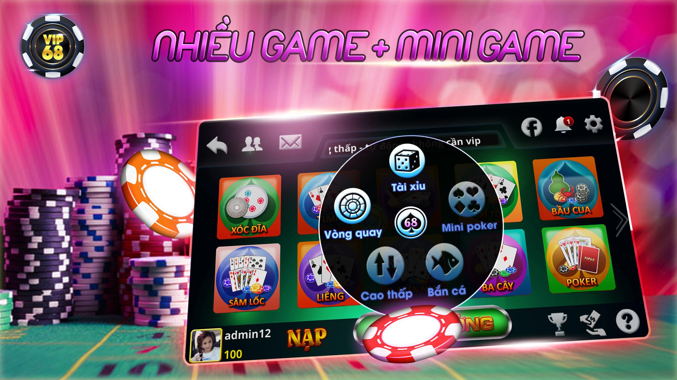 68VIP - Game bai dai gia