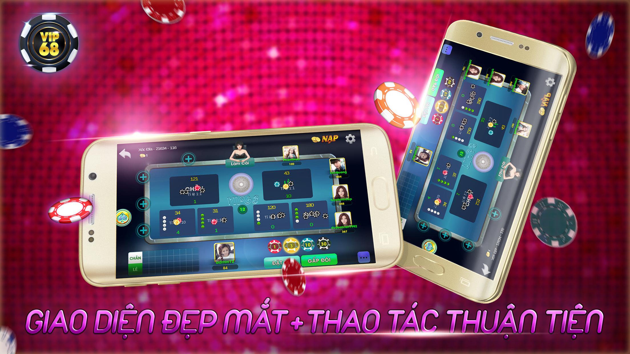 68VIP - Game bai dai gia