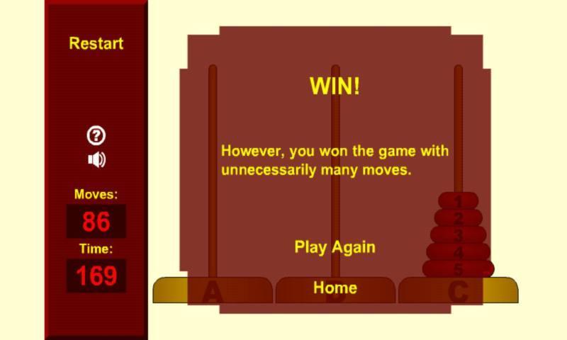 Tower of Hanoi Free