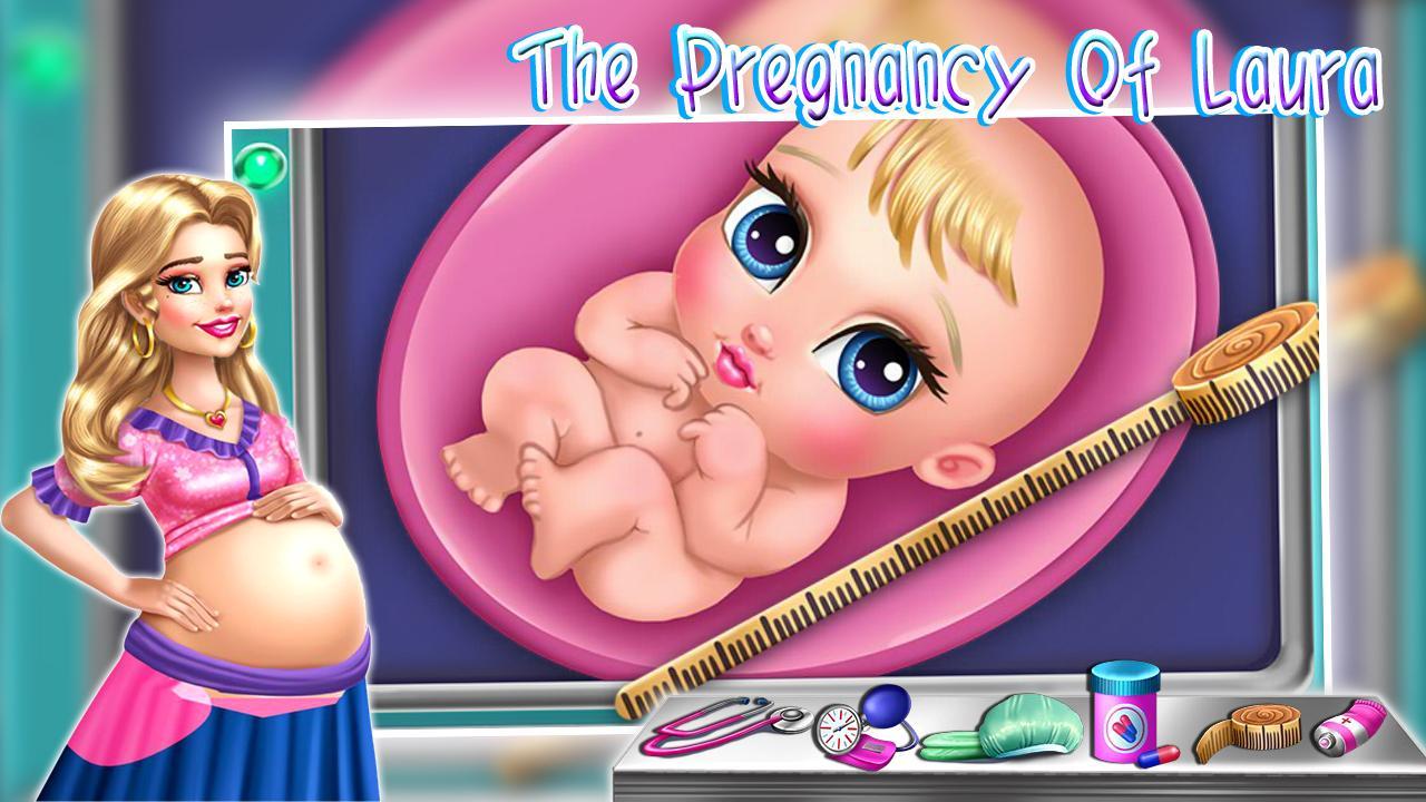 The pregnancy of Laura