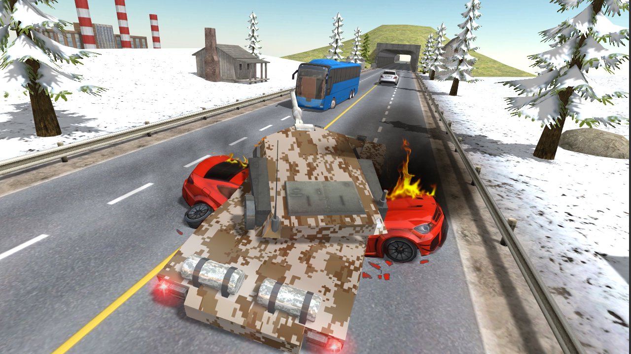 Tank Traffic Racer