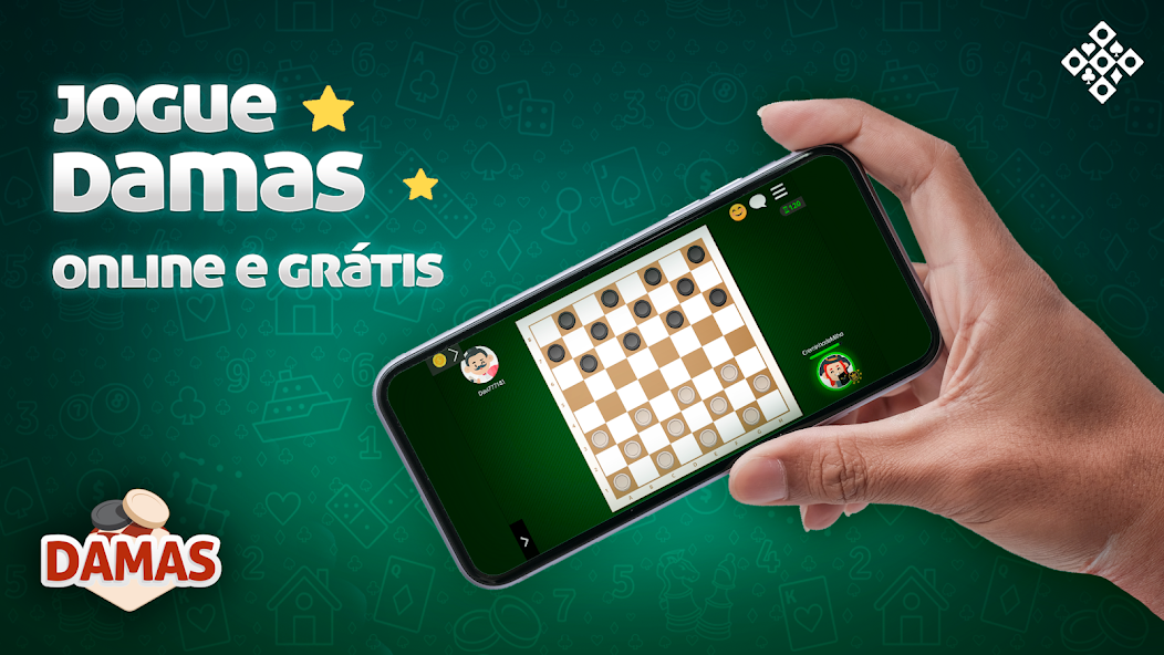 Checkers Online: board game