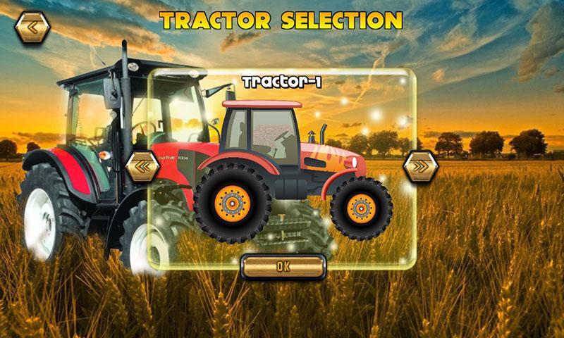 Farm Tractor Driver Cargo