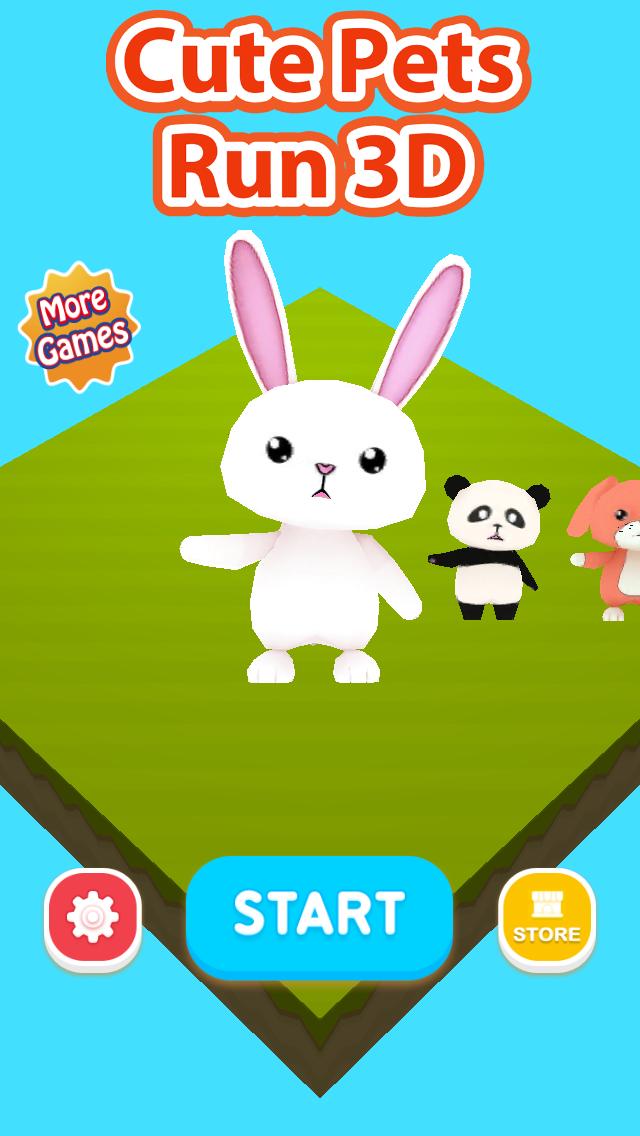 Cute Pets Run 3D