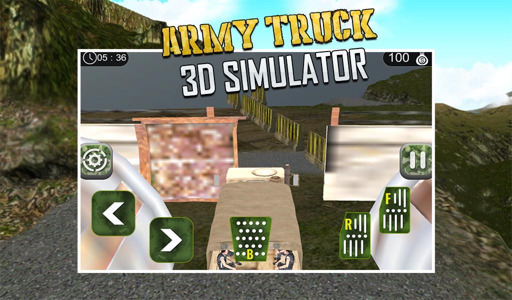 Army Truck Simulator 3D 2018